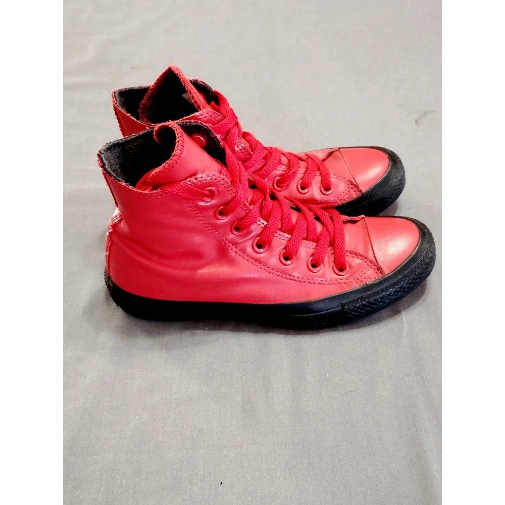 EUC Converse Chuck Taylor All Star UNISEX Men 4/WM 6 Red High Top Canvas Sneaker - Picture 4 of 12